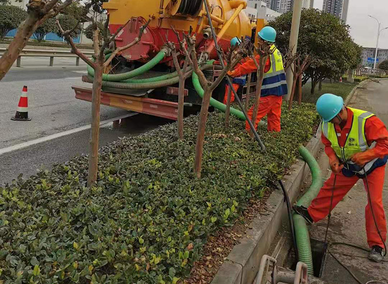 沙湾市政管道清淤